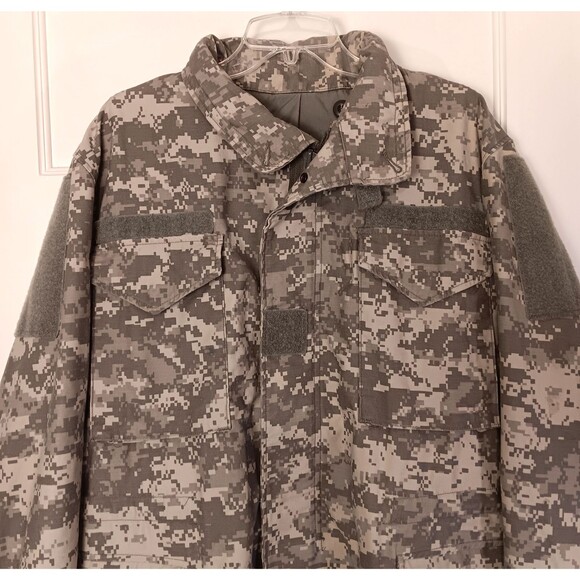 US Military M-65 Jacket Men Med Reg Cold Weather Cargo Camo Combat Utility Y2K - Picture 4 of 13